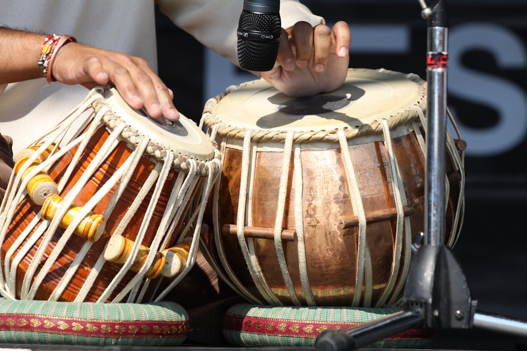 Photo drum and traditional percussion